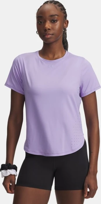 Under Armour Launch Elite Funktionsshirt kurzarm transparent/reflective (Damen)