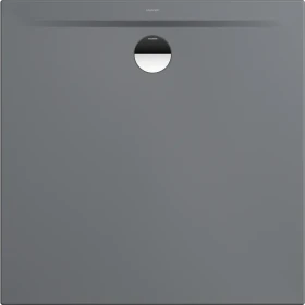 Kaldewei Superplan Zero 1524-1 Duschwanne 90x90cm, Secure Plus, cool grey70