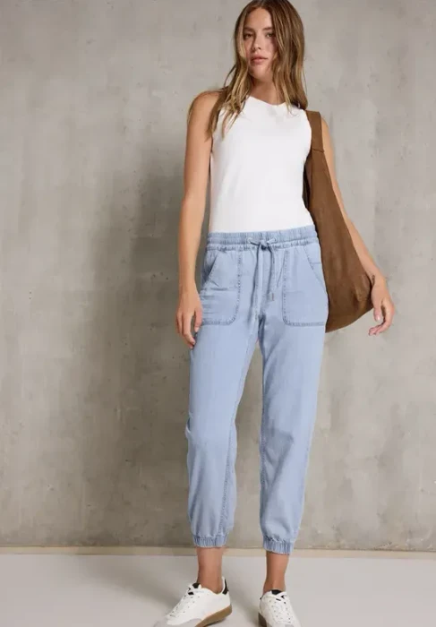 Street One Studio Jogg Casual Jeans ultra bleach random (Damen)