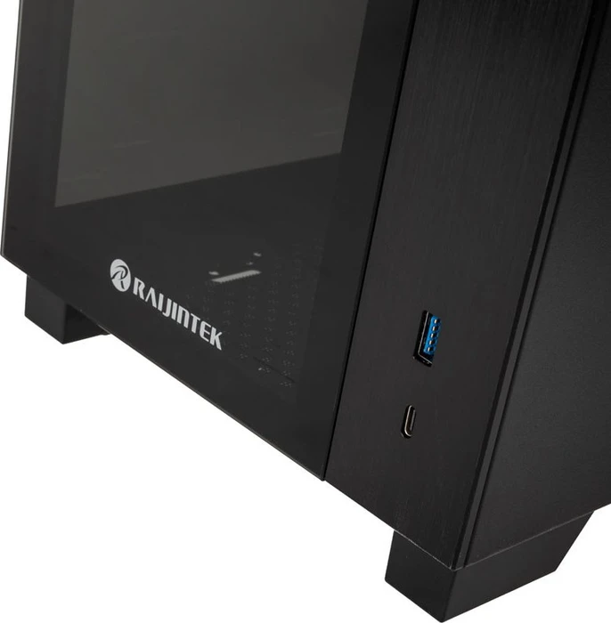 Raijintek Paean Mini, Glasfenster, Mini-ITX