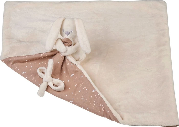 Nattou Kuscheltuch Doudou Kaninchen Lapidou sand