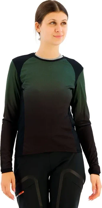 Assos Trail T3 Trikot langarm schwarzwald green (Damen)
