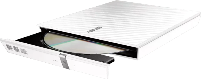 ASUS SDRW-08D2S-U Lite, SlimLine weiß, USB 2.0
