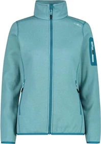 CMP Knit Tech Melange Fleece Jacke acqua/teal (Damen)