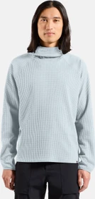 Odlo Cubic Multisport Midlayer Hooded Funktionsshirt langarm baby blue (Herren)