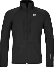 Ortovox Fleece Rib Funktionsjacke black raven (Herren)