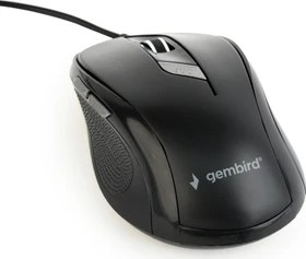 Gembird Optical Mouse 6B-01 schwarz, USB (MUS-6B-01)