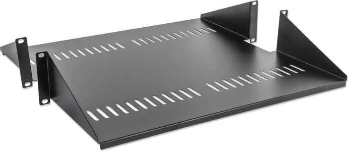 Intellinet 19" Fachboden für Laborgestelle, RAL 9005, 2HE