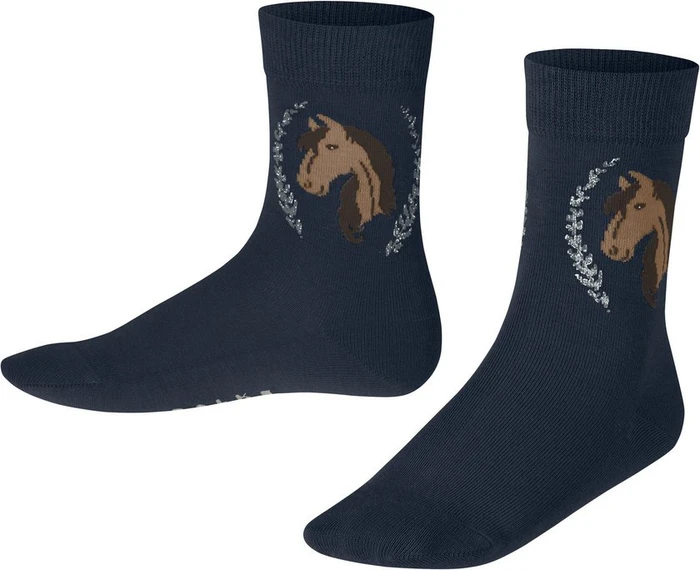Falke Horse Socken space blue (Junior)