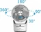 Fakir TVC 360° Tischventilator Vorschaubild