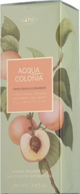 4711 Acqua Colonia White Peach & Coriander Showergel, 200ml