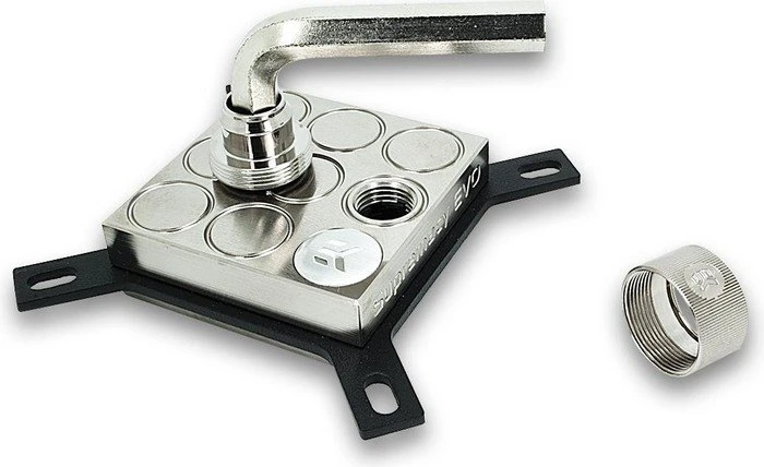 EK Water Blocks EK-ACF Fitting G1/4" auf 19/13mm, weiß