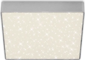 Briloner Flame Star Sternenhimmel LED Deckenleuchte 16W 21.2cm silber