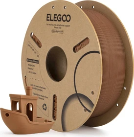 Elegoo PLA, Teak Wood, Spule, 1.75mm, 1.00kg