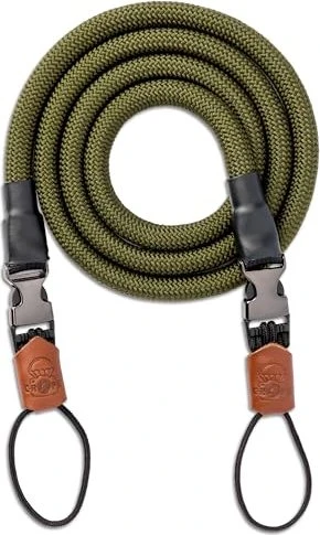 C-Rope Kameragurt aus Kletterseil 100cm Military Olive