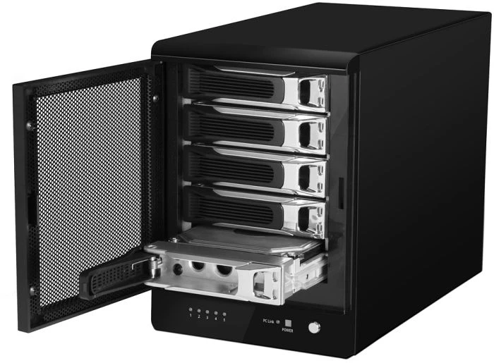 Sharkoon 5-Bay RAID-Station, USB-B 3.0/eSATA