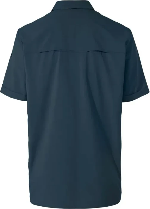Vaude Rosemoor II Hemd kurzarm dark sea uni (Herren)