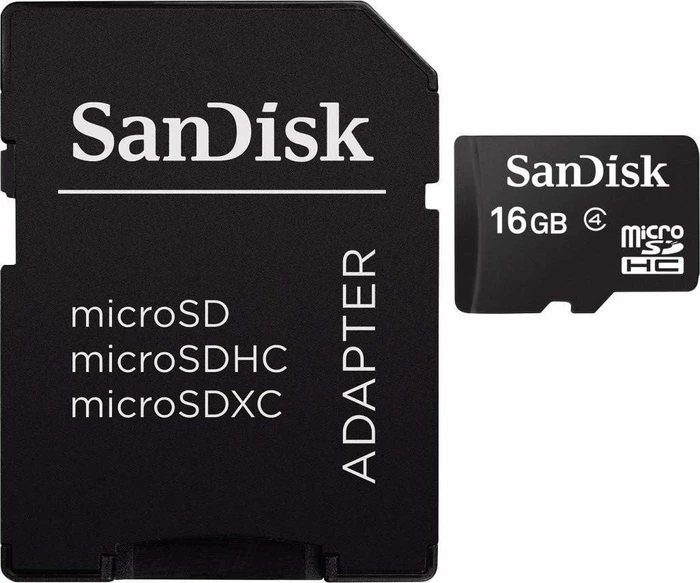SanDisk 16GB Kit, Class 4