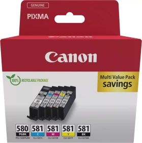 Canon Tinte PGI-580PGBK/CLI-581 Multipack (neue Version)