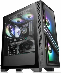 Thermaltake Versa T35 TG RGB, schwarz, Glasfenster (CA-1R7-00M1WN-00)