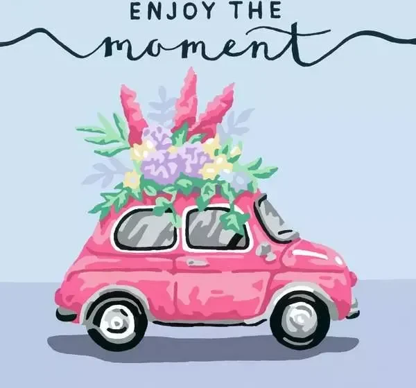 Ravensburger Malen nach Zahlen CreArt Enjoy the moment