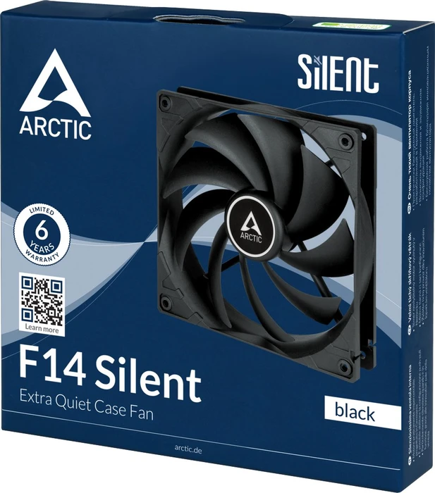 ARCTIC F14 Silent schwarz, 140mm
