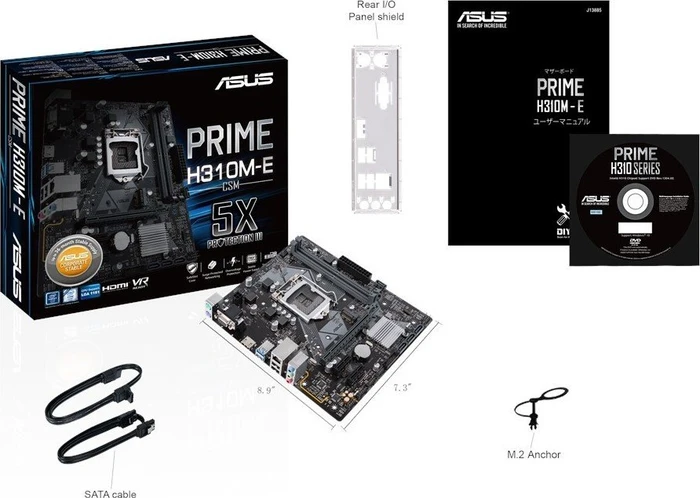 ASUS Prime H310M-E/CSM (Intel 1151 v2)