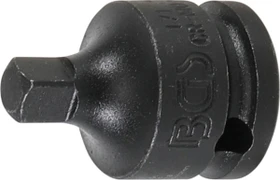 BGS technic Kraft Steckschlüssel-Adapter, 1/4" auf 3/8"