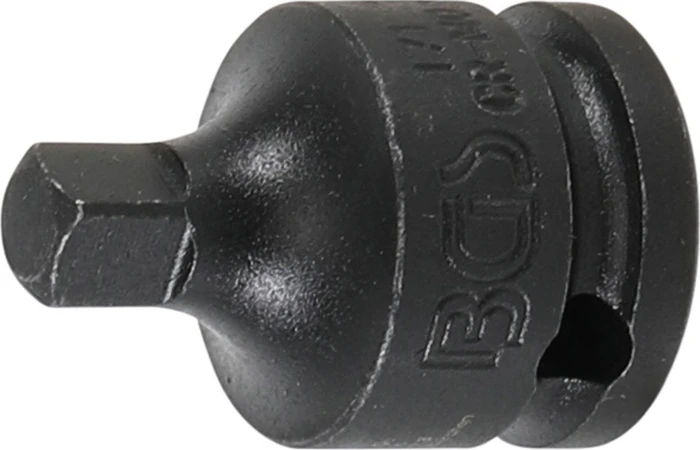 BGS technic Kraft Steckschlüssel-Adapter, 1/4" auf 3/8"