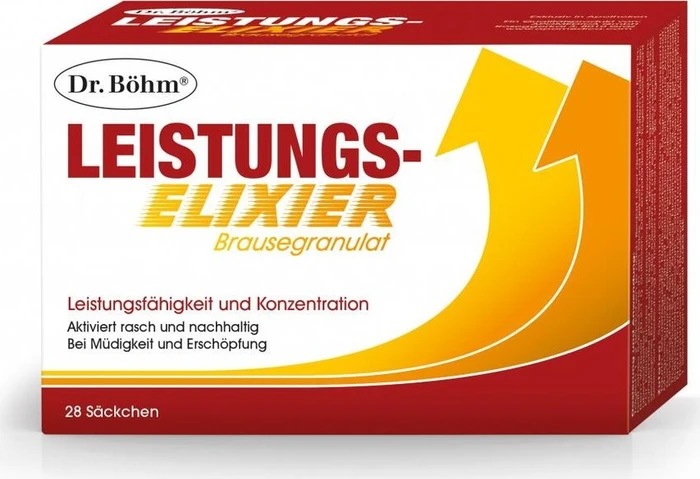 Dr. Böhm Leistungs-Elixier Brausegranulat, 28 Stück