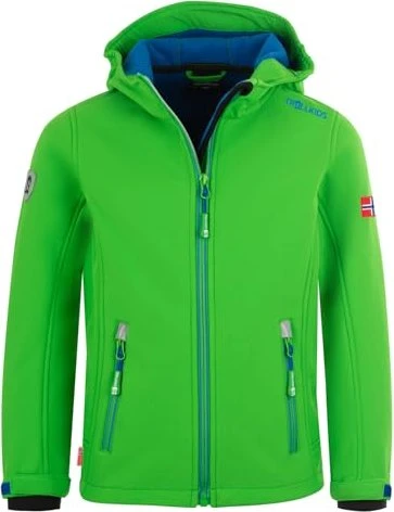 Trollkids Trollfjord Funktionsjacke bright green (Junior)