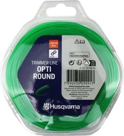 Husqvarna OptiRound Trimmerfaden für Rasentrimmer, 2mm/15m