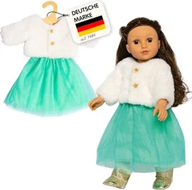 Heless Plüschjacke Yuki mit Tüllrock 35-45cm