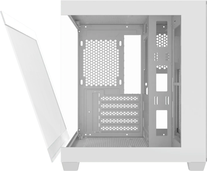 DarkFlash C275P White, Glasfenster