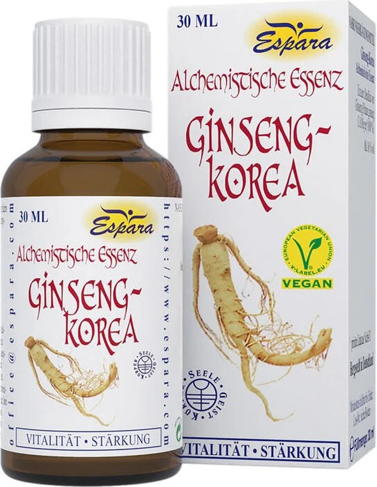 Espara Ginseng Korea Alchemistische Essenz Tropfen, 30ml