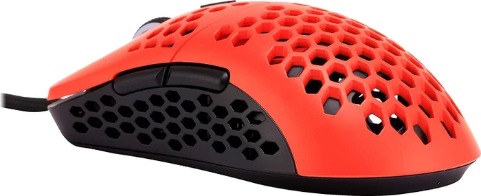 HK Gaming Mira-M Gaming Mouse Monza rot/schwarz, USB
