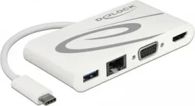DeLOCK USB-C Multiport-Adapter USB 3.0 Typ-C/HDMI Adapter (87731)