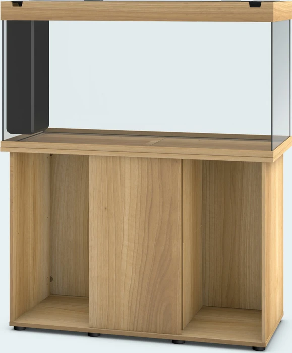 Juwel Rio 350 LED Aquarium-Set mit Unterschrank, helles Holz/helles Holz, 350l