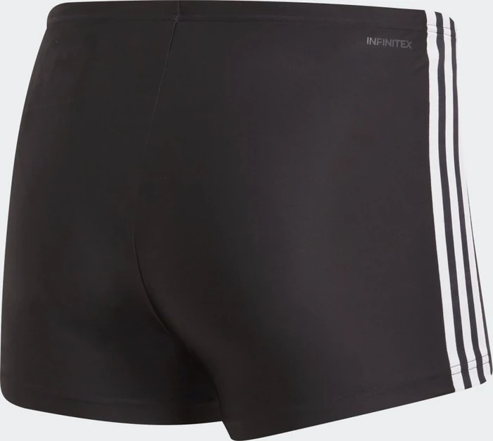 adidas 3-Streifen Boxer Badehose schwarz/weiß (Herren)