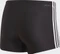adidas 3-Streifen Boxer Badehose schwarz/weiß (Herren) Vorschaubild