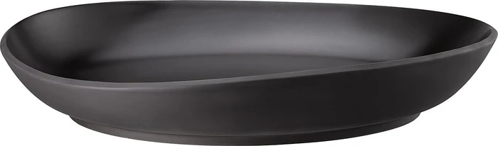 Rosenthal Junto Slate Grey Steinzeug Teller tief 33cm