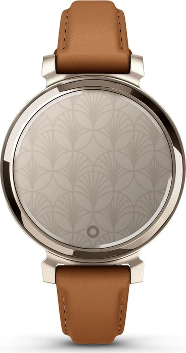 Garmin Lily 2 Classic cream gold/tan leather