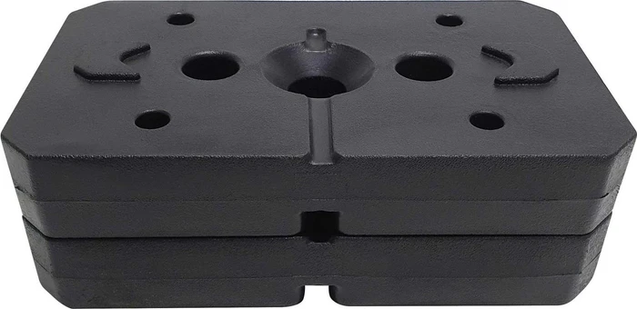 Christopeit Profi Center Gewichtsplatten Set 2x 5kg