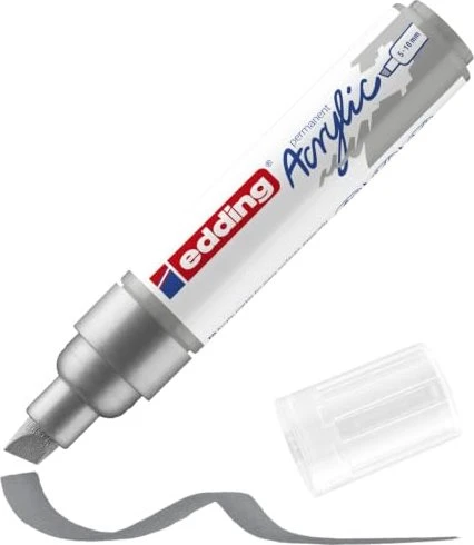 edding 5000 Acrylmarker breit silber