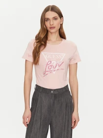 Guess Love T-Shirt kurzarm rose (Damen)