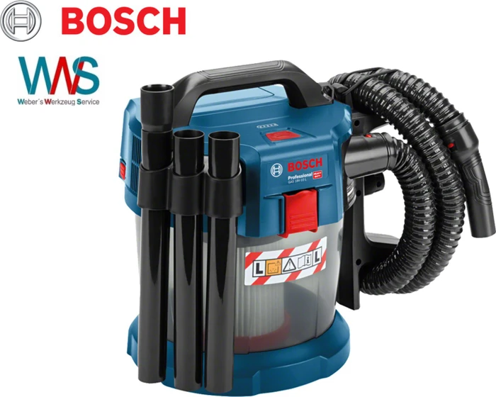 Bosch Professional GAS 18V-10L Kit Akku-Nass-/Trockensauger inkl. 2 Akkus 5.0Ah