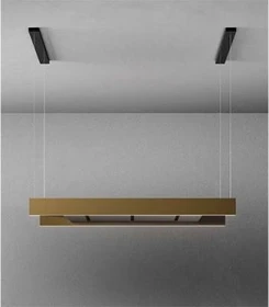Falmec Light 120 Insel-Dunstabzugshaube bronze