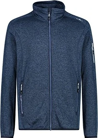 CMP Knit Tech Fleece Mesh Jacke dusty blue (Herren)