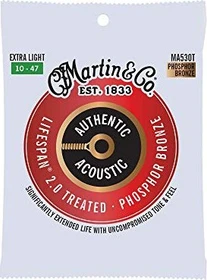 Martin Authentic Acoustic Lifespan Phosphor Bronze Extra Light