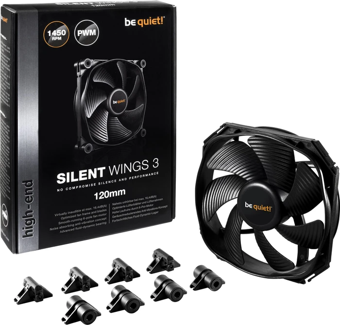 be quiet! Silent Wings 3 PWM, 120mm